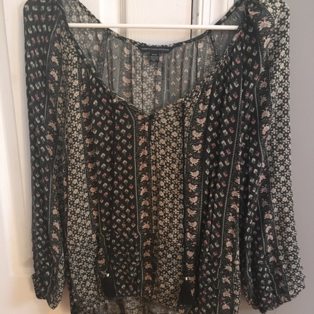 Floral, light  shirt